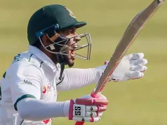 Mushfiqur Hits Historic 14th Ton, Extending Bangladesh’s Lead