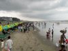 Tourists Revel in Rain-Soaked Beauty of Cox’s Bazar Beach