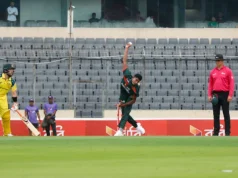 Nahid Rana, Mosaddek Power Bangladesh to Historic Win Over Australia