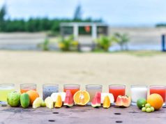 31 Varieties of Fresh Juice Amid Nature Delight Tourists at Mermaid Beach Resort