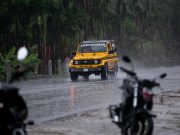 Tourists Enjoy Cox’s Bazar Marine Drive Amid First Monsoon Showers