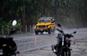 Tourists Enjoy Cox’s Bazar Marine Drive Amid First Monsoon Showers