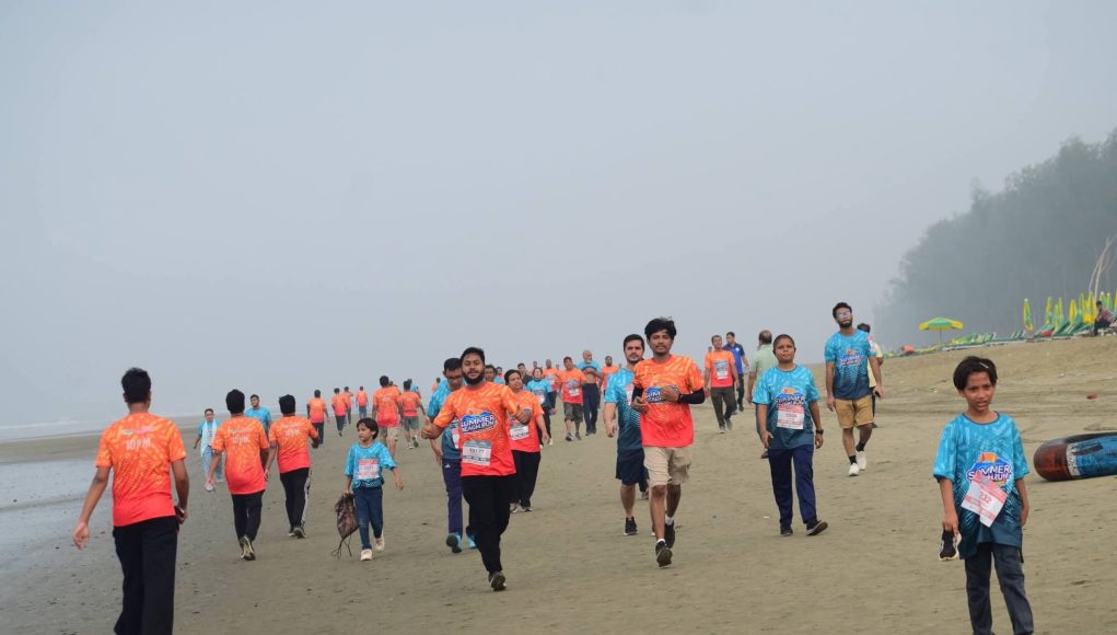 ‘Summer Beach Run 2026’ Held on Cox’s Bazar Beach with Focus on Blue Economy
