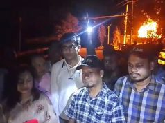 Bapex Team Warns Against Forcibly Extinguishing Gas Fire in Inani