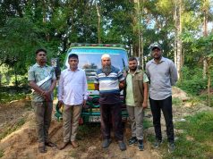 Forest Department Seizes Soil-Laden Dumper, Arrests Driver in Ukhiya