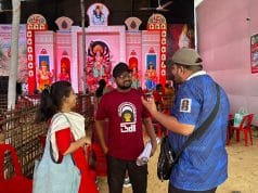 Durga Puja Arranged at Cox’s Bazar Beach for Tourists