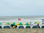 Depression in the Bay of Bengal Prompts Distant Cautionary Signal at Seaports