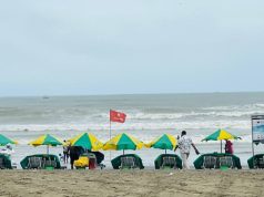 Depression in the Bay of Bengal Prompts Distant Cautionary Signal at Seaports