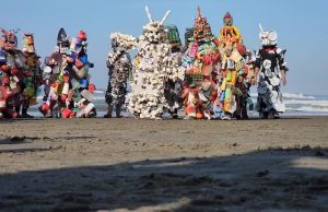 12 ‘ Waste Men’ March on Cox’s Bazar Beach to Raise Plastic Pollution Awareness
